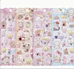 mikko characters ぷっくりシール 4シートセット　新品未開封