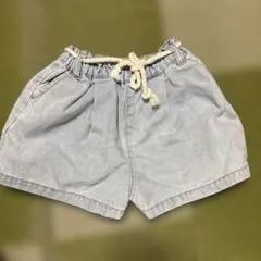tete a tete デニムハーフパンツ 80