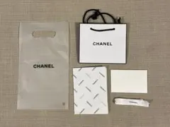 シャネル ショッパー メッセージカード リボン 包装紙