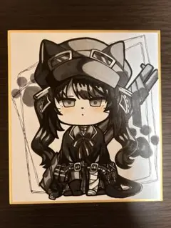 ウマ娘 マンハッタンカフェ アナログ 手描きイラスト - メルカリ