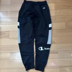 Champion ブラック スウェットパンツ 140