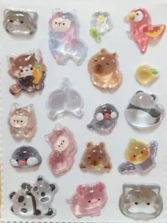 みっくすAnimals①ボンボンドロップシール