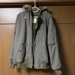 AVIREX ファー付きフードジャケット M N2B