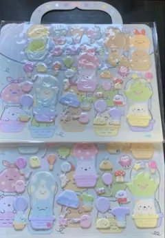 すみっコぐらし　シール　バッグ　2個セット