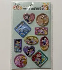 ディズニー プリンセス ウォータースティッカー ウォーターシール セリア