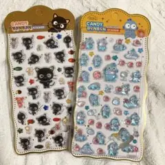サンリオ CANDY BONBON ハンギョドン　チョコキャット　シールセット