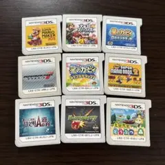 ニンテンドー3DSソフト 9本セット