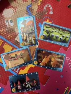 トイストーリー　ディズニーストア　カードステッカー