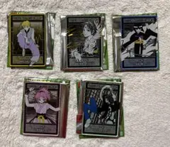ハンターハンター　ジャンプショップ　ステータスカード　幻影旅団　5点セット