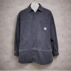 美品 GU UNDERCOVER チュニックシャツ XXL 着脱式2WAY 黒
