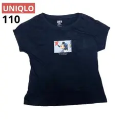 ユニクロ　ディズニー　ミニーちゃんTシャツ 　キッズTシャツ　キッズトップス