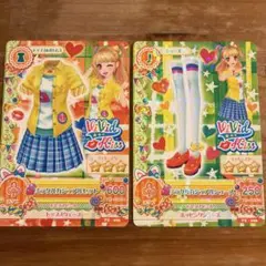 アイカツカード 夏樹みくる ミラクルカジュアルセット