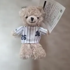 千葉ロッテマリーンズ　ベア　ボールチェーン