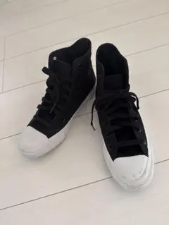 converseブラック ハイカットスニーカー