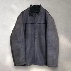 ジョイックスコーポレーション ムートン ジャケット コート 【2L】 グレー