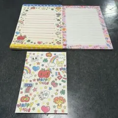 平成レトロ　メモ帳　便箋