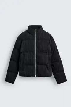 ZARA ザラ クロップドフィットパフジャケット Lサイズ