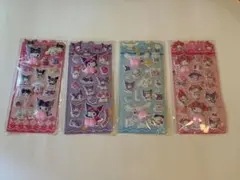 ○マイメロ おしり ぷにぷにシール マシュマロシール 3D立体シール ぷくぷく