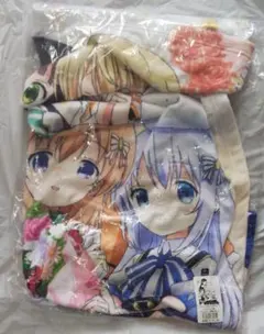 ご注文はうさぎですか??　版権A柄(集合花束) もふもふひざ掛け ブランケットのサムネイル