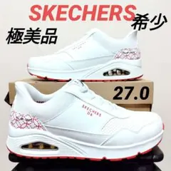 【極美品 】スケッチャーズ UNO和柄 スニーカー スリップインズ　27.0