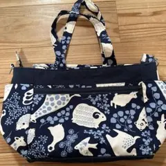 G3sewing 動物柄トートバッグ