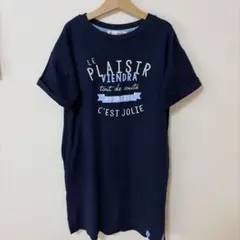 pom ponette junior 半袖 ネイビー ワンピース 150cm