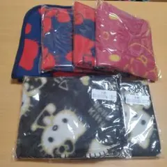 洋服青山限定　ハローキティブランケット　６枚セット。