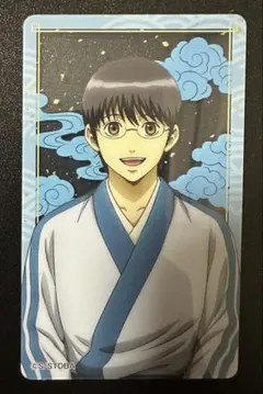 【美品レア】銀魂わーるど　志村新八　ガラポン　C賞クリアシート