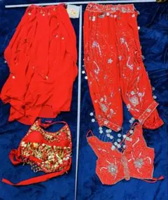 【7点セット】豪華装飾ベリーダンス衣装