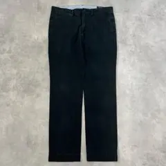 ポロ ラルフローレン W33 ポロチノ チノパン パンツ 古着 紺 16628