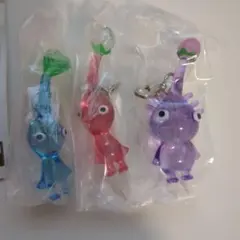 ピクミン めじるしアクセサリー２　青、赤、紫　セット