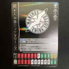 プロ野球 ドリームオーダー 新チームカード ロッテ