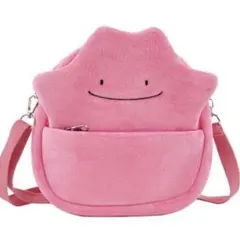 ポケモン メタモン ピンク ショルダーバッグ ポシェット ぬいぐるみ