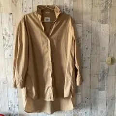ニコアンド ☆ロングシャツ☆ベージュのサムネイル