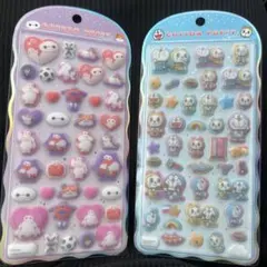 【正規品】コットンパフィー ディズニーベイマックス＆ドラえもん 2シートセット