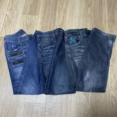 メンズ　デニム3本セット　GAP有り