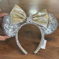 パリディズニー　paris disney 限定カチューシャ　スパンコール