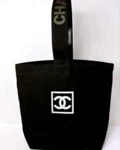 シャネル CHANEL ノベルティミニトートバッグ ブラック