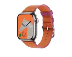 HERMES Apple Watch バンド オレンジ ピンク