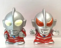 ウルトラマン　ソフビ　指人形　ウルトラマン　ニセウルトラマン