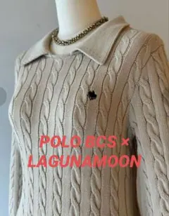 【POLO×LAGUNAMOON】ニットワンピース