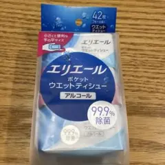 エリエール ポケットウエットティシュー アルコール　7枚✖️6個入のサムネイル