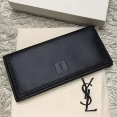 新品未使用✨イヴサンローラン YSL 長財布 折り財布 ブラック レザー