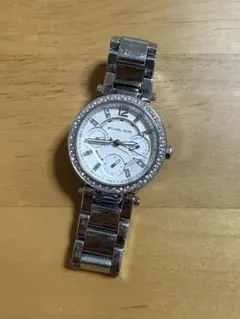 AVIREX 自動巻き腕時計 稼働品 説明書・余りコマ付(ベルト外れあり 