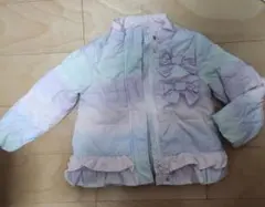 エニィ　エニファム　中綿リボンコート レインボー　ユニコーン　夢かわ