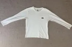 【ROXY】ホワイト 長袖 Tシャツ Lサイズ