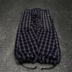 00s archive OAKLEY check pants y2k teck - メルカリ