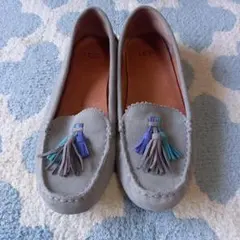 UGG アグ タッセル付きモカシン グレースウェード レディース 24センチ