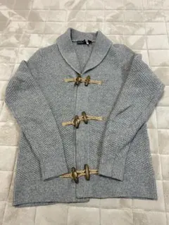 GAP グレー ショールカラー カーディガン M