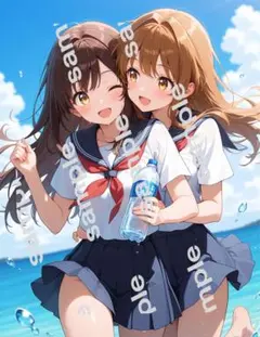 アートポスター ★オリジナル★A４アニメファンアート A4 ポスター イラスト